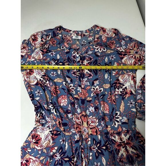 OLD NAVY Floral Boho Western Long Sleeve Romper Size  L - Picture 12 of 16